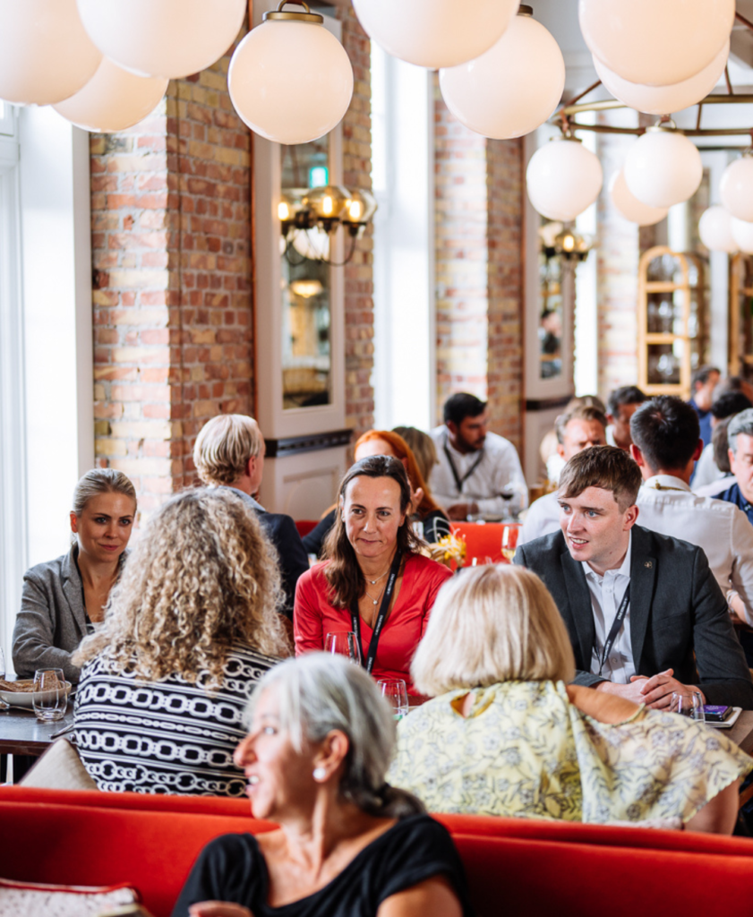 The Meetings Space Networking lunch designed for MICE profs